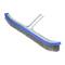 18" Blue Stainless Steel Concrete Pool Floor & Wall Algae Brush Head